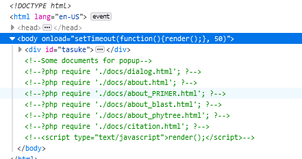 html中的php代碼被注釋不解析