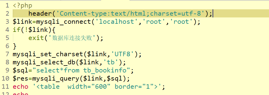 PHP鏈接MySQL亂碼