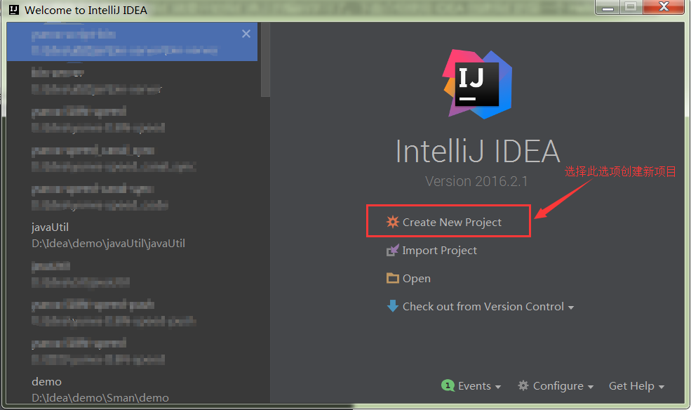使用IDEA創建java項目的步驟詳解（hello word）