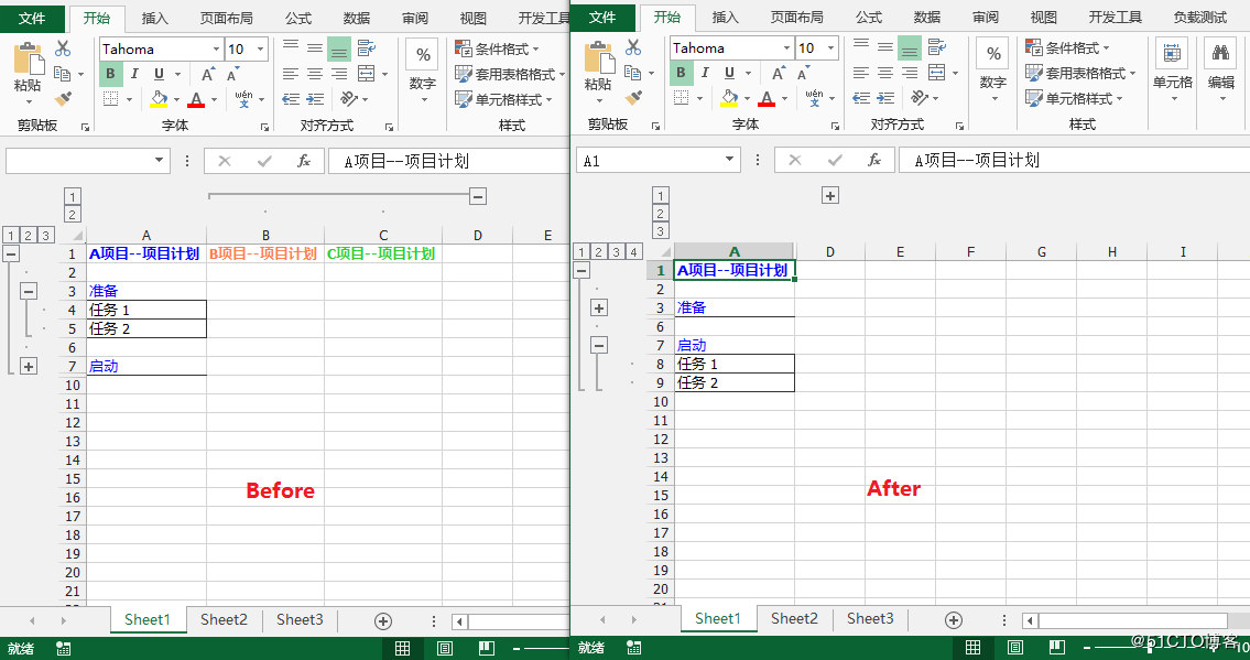 Java在Excel中創(chuàng)建多級(jí)分組、折疊或展開分組的實(shí)現(xiàn)