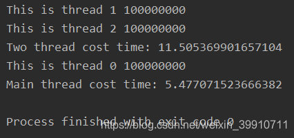 python 多線程實現多任務的方法示例