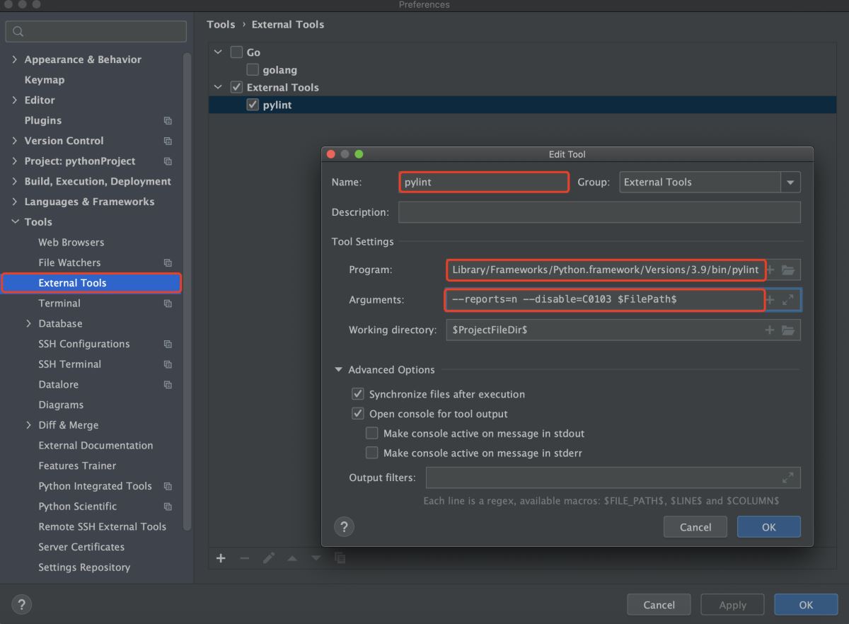 Python語言規范之Pylint的詳細用法