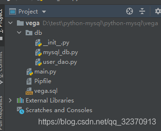 python mysql項目實戰及框架搭建過程