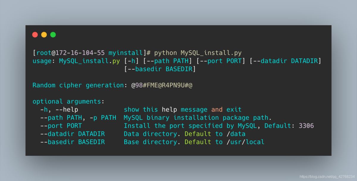 Python腳本文件外部傳遞參數的處理方法