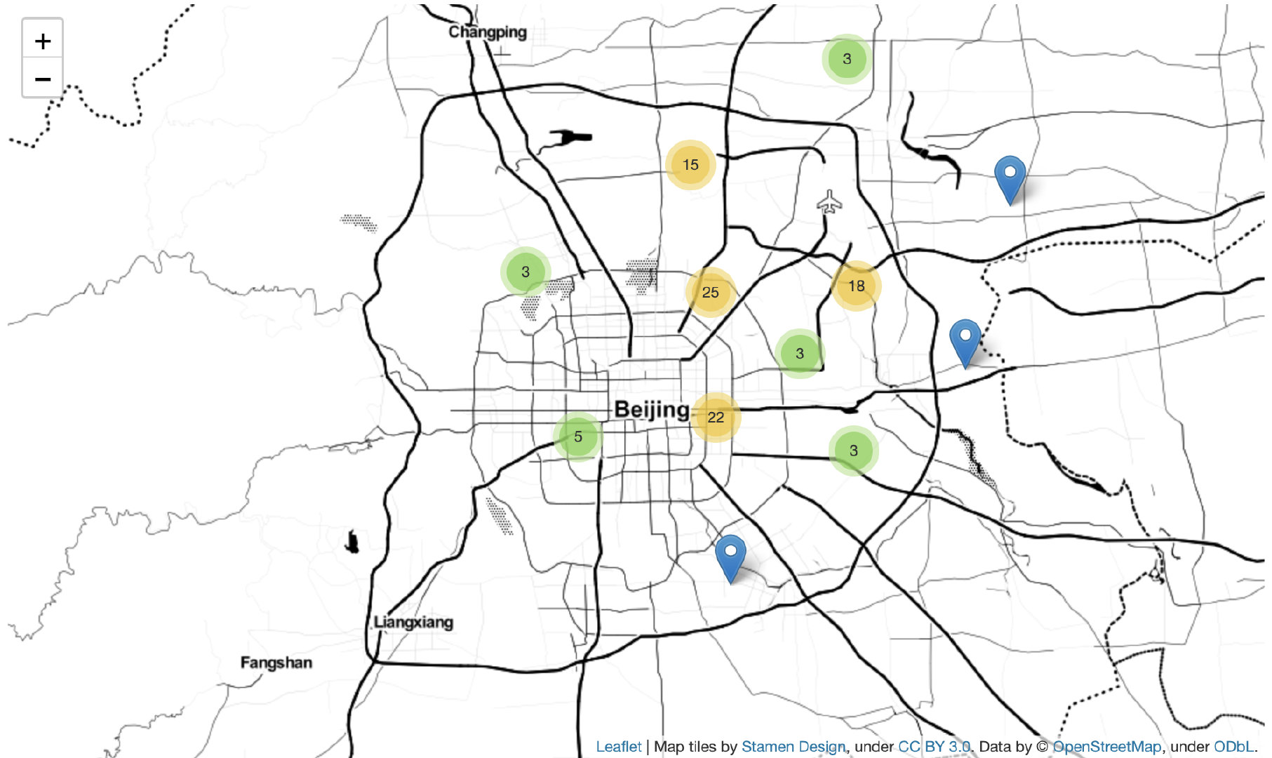 Python繪制地圖神器folium的新人入門指南
