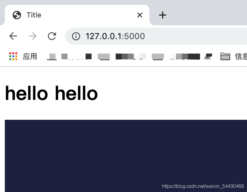 Python Flask基礎到登錄功能的實現代碼