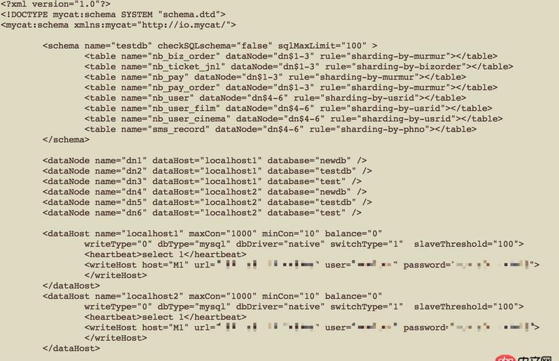 mycat配置分表，底層mysql，查詢出現數組溢出異常，求解原因？