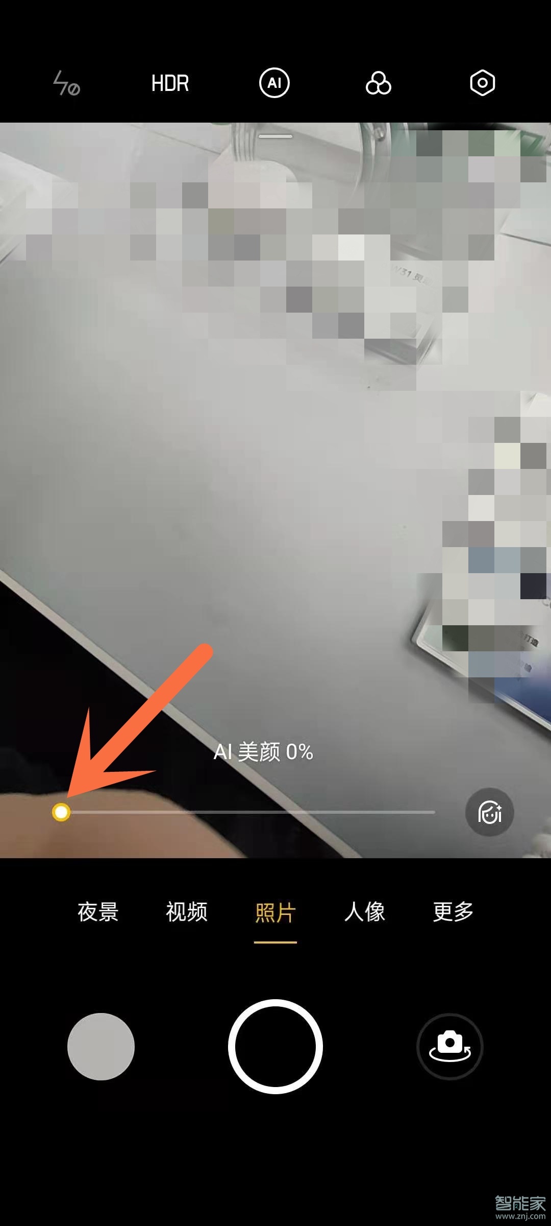 opporeno5相機美顏怎么關