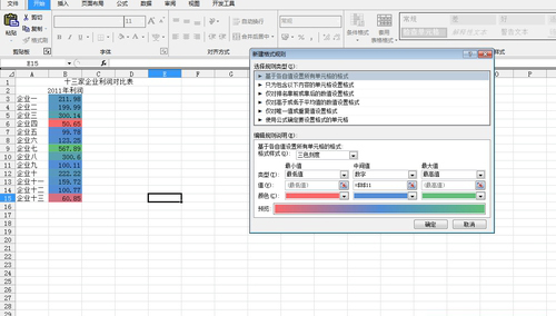 Excel 2010怎么自定義三色刻度顏色？Excel 2010自定義三色刻度顏色的方法教學(xué)