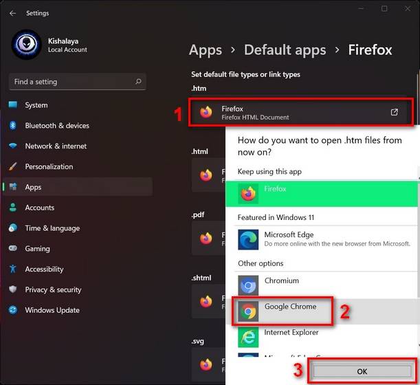 Win11怎么修改默認瀏覽器？教你如何更改Win11默認瀏覽器