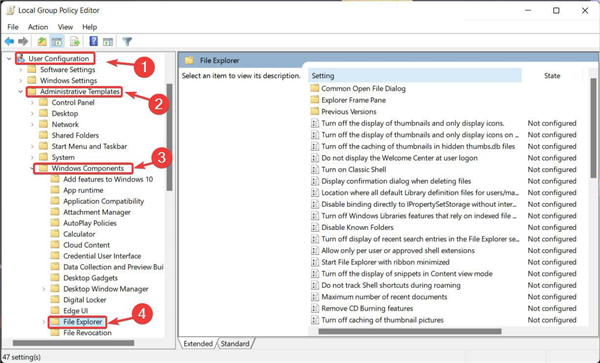 怎么在Windows11上禁用文件資源管理器搜索歷史記錄？
