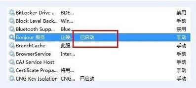 Win10系統Bonjour關閉了怎么辦？Win10系統Bonjour關閉了解決方法