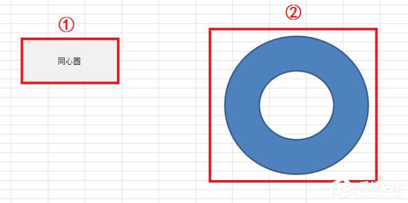 Excel表格怎么用VBA代碼插入同心圓？