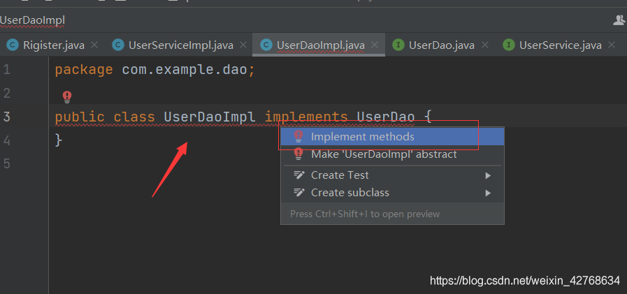 android 仿微信demo——注冊(cè)功能實(shí)現(xiàn)(服務(wù)端)