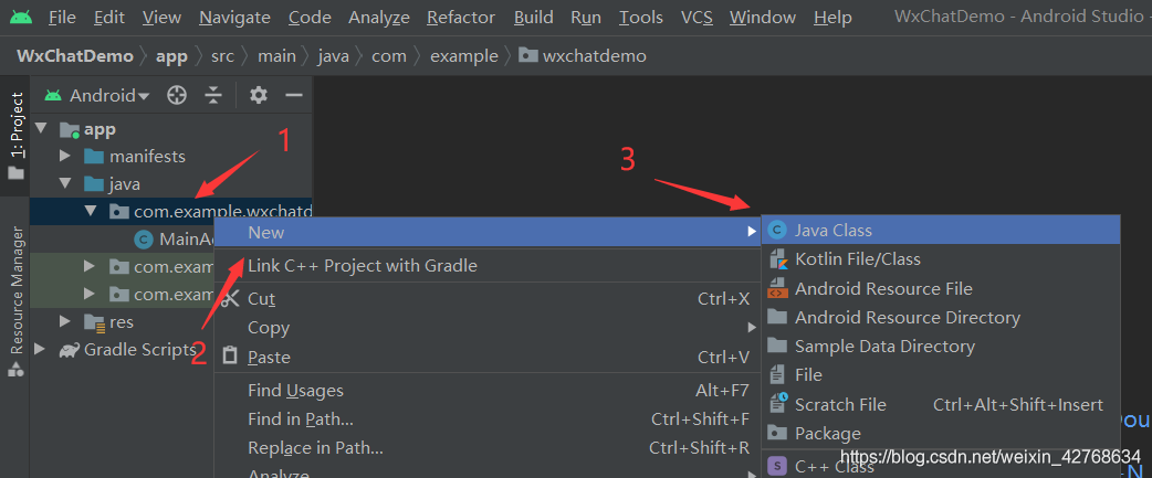 android 仿微信demo——微信啟動界面實現(xiàn)