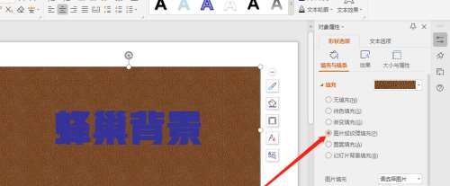 WPS怎么將字體的背景設置為蜂巢？