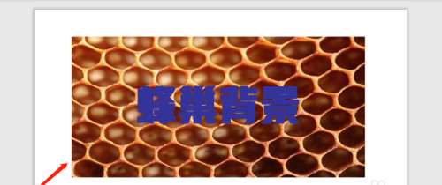 WPS怎么將字體的背景設置為蜂巢？