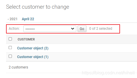 Python Django 后臺管理之后臺模型屬性詳解