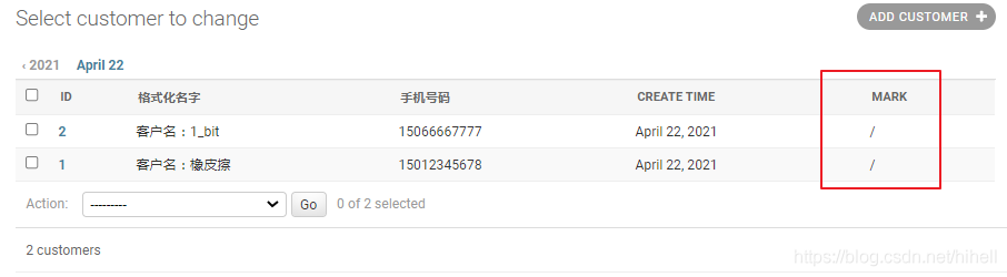 Python Django 后臺管理之后臺模型屬性詳解