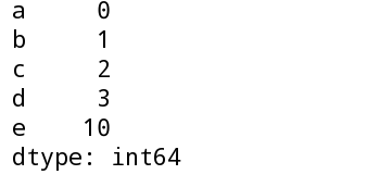 python-pandas創建Series數據類型的操作