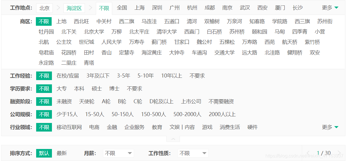 python爬蟲(chóng)之利用Selenium+Requests爬取拉勾網(wǎng)