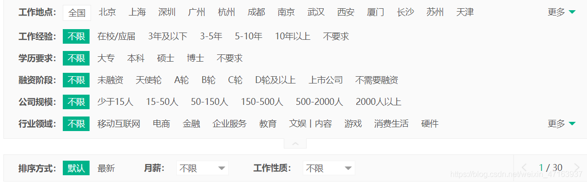 python爬蟲(chóng)之利用Selenium+Requests爬取拉勾網(wǎng)