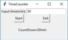 python實現(xiàn)簡單倒計時功能