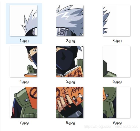 Python生成九宮格圖片的示例代碼