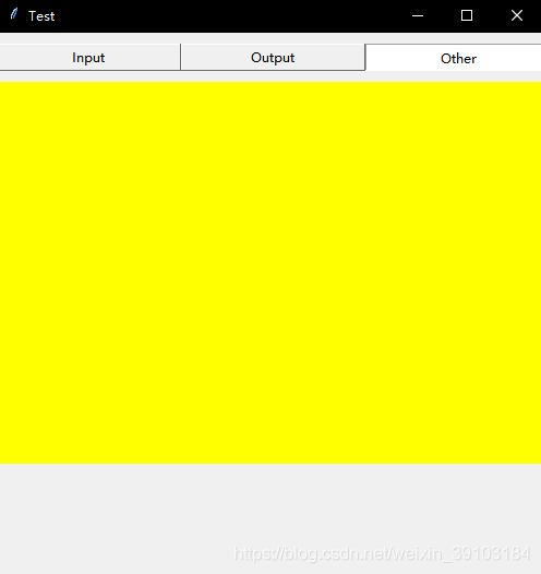 python中Tkinter實現分頁標簽的示例代碼