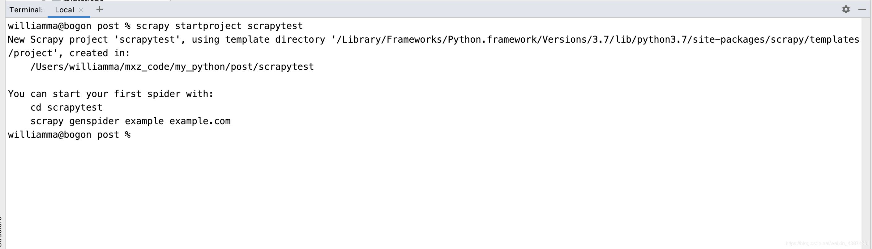 python實現Scrapy爬取網易新聞