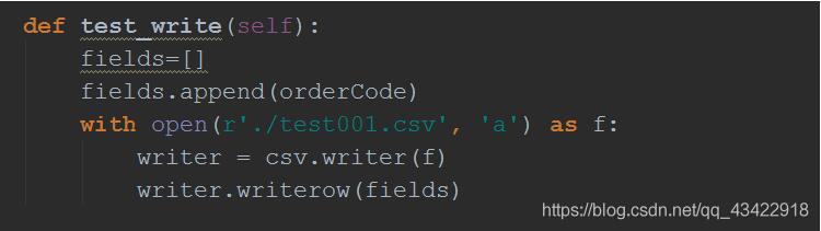 python 編寫輸出到csv的操作