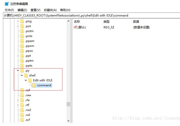 解決python3.6 右鍵沒有 Edit with IDLE的問題