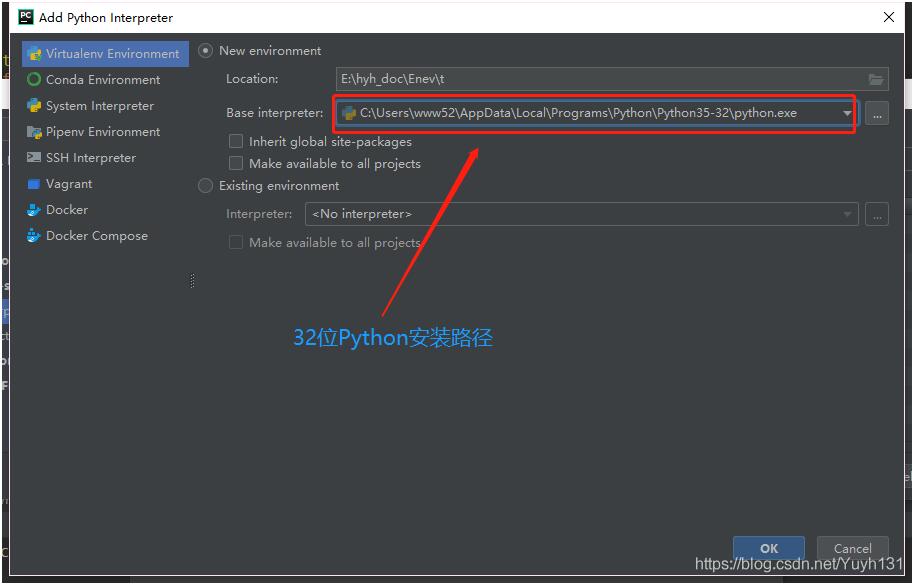 Python 啟動(dòng)時(shí)選擇32位 或64位版的操作