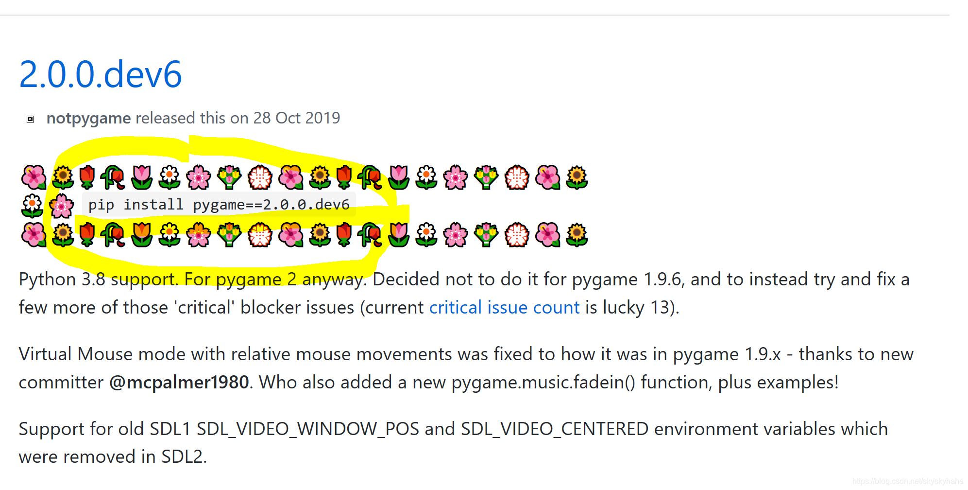 Python3.9.0 a1安裝pygame出錯解決全過程(小結)
