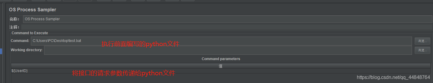 Jmeter調用Python腳本實現(xiàn)參數(shù)互相傳遞的實現(xiàn)