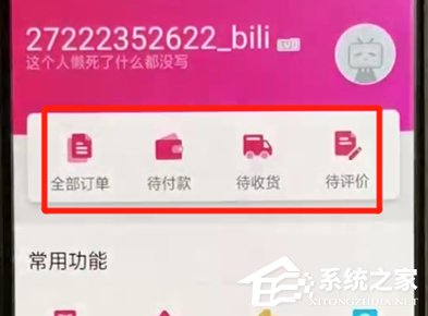 嗶哩嗶哩怎么查看訂單？嗶哩嗶哩查看訂單的方法