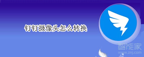 釘釘攝像頭怎么轉換