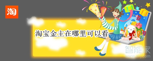 淘寶金主在哪里可以看