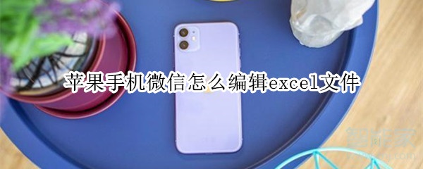 蘋果手機微信怎么編輯excel文件