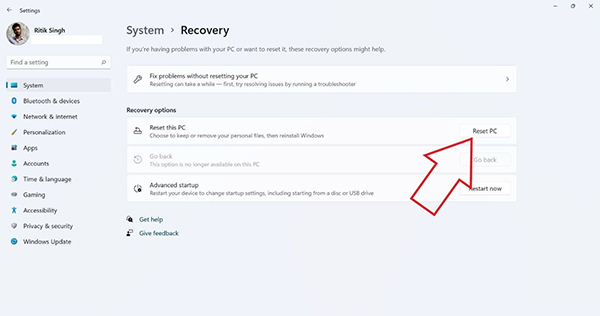 如何在不丟失文件的情況下快速重置Win11？
