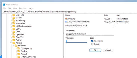 Windows11怎么禁用后臺應用程序？Windows11禁用后臺應用程序方法分享