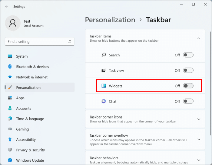 怎么將小部件圖標添加回Windows11任務欄？