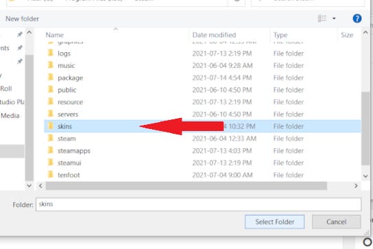 如何在Windows10上安裝Steam皮膚？