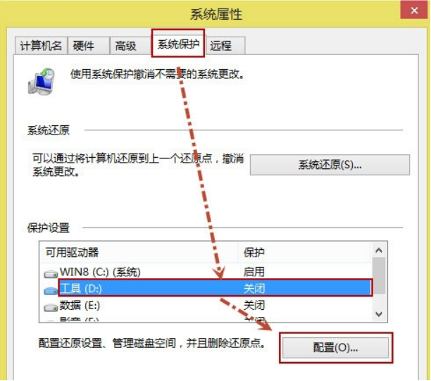 Win8系統(tǒng)還原系統(tǒng)怎么操作？