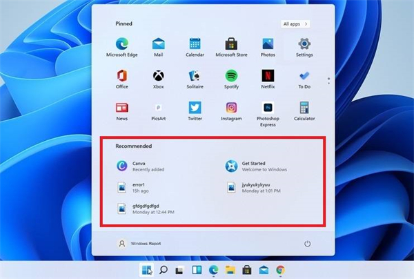 Win11怎么刪除開始菜單中的推薦文件？Win11怎么刪除開始菜單中文件？