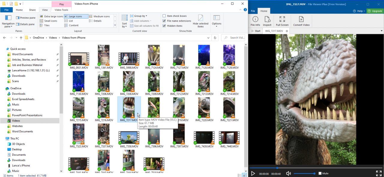 怎么在Win10中不打開文件就能查看？