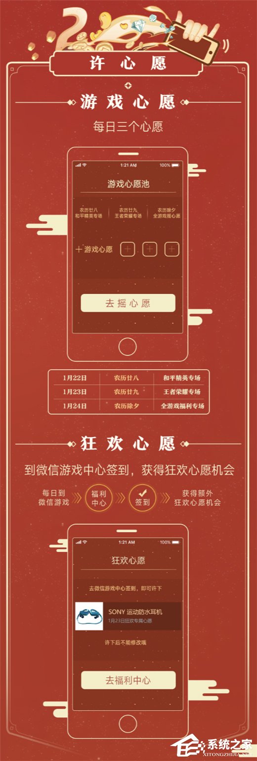 2020微信游戲搖心愿活動參與方法介紹