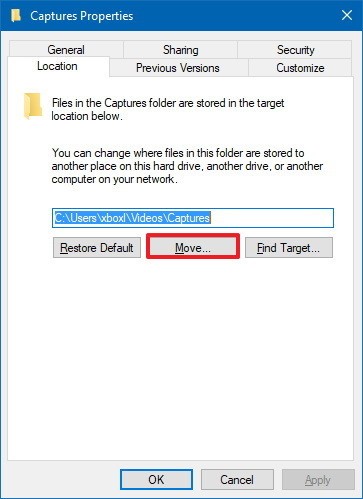 Win10怎么更改捕獲文件夾位置？Win10更改捕獲文件夾位置的方法