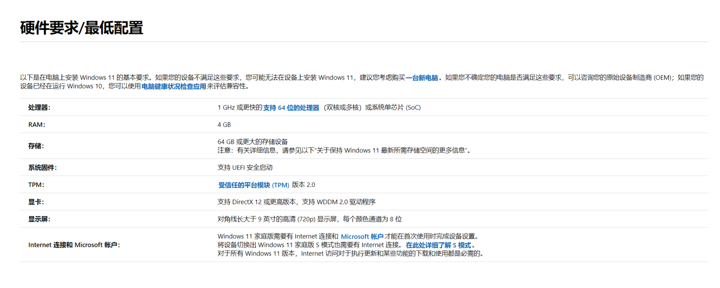 升級Win11最低配置要求是什么？Windows11最低配置要求介紹