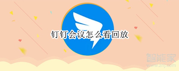 釘釘會議怎么看回放